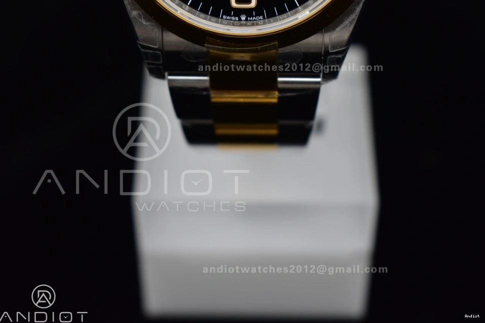 124273 36mm VSF Dial Steel Edition DD3230 on Explorer 1:1 Best Black SS Bracelet 904L YG 0422